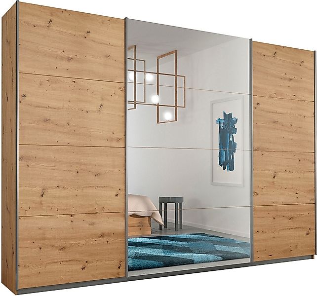 rauch Schwebetürenschrank CORTONA inkl. Inneneinteilung, 2 Stoffboxen und z günstig online kaufen