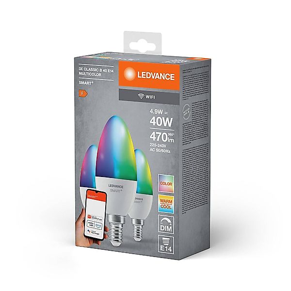 Ledvance LED-Leuchtmittel Ledvance Smart+ LED Kerzenlampe günstig online kaufen
