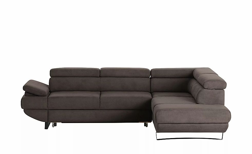 switch Ecksofa aus Mikrofaser Gio ¦ braun ¦ Maße (cm): B: 200 H: 74 T: 263. günstig online kaufen