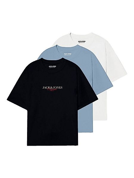 Jack & Jones Rundhalsshirt JORBILLYBURG TEE SS CN 3PK MP FST (Packung, 3-tl günstig online kaufen