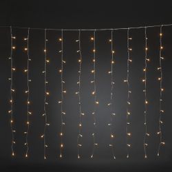 KONSTSMIDE LED-Lichtervorhang Weihnachtsdeko, 120 bernsteinfarbene Dioden günstig online kaufen