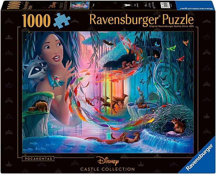Ravensburger Puzzle Disney Castle: Pocahontas, 1000 günstig online kaufen