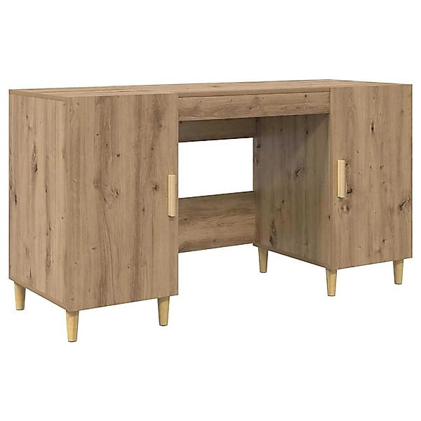 vidaXL Schreibtisch Artisan-Eiche 140 x 50 x 75 cm Holzwerkstoff 886235 günstig online kaufen