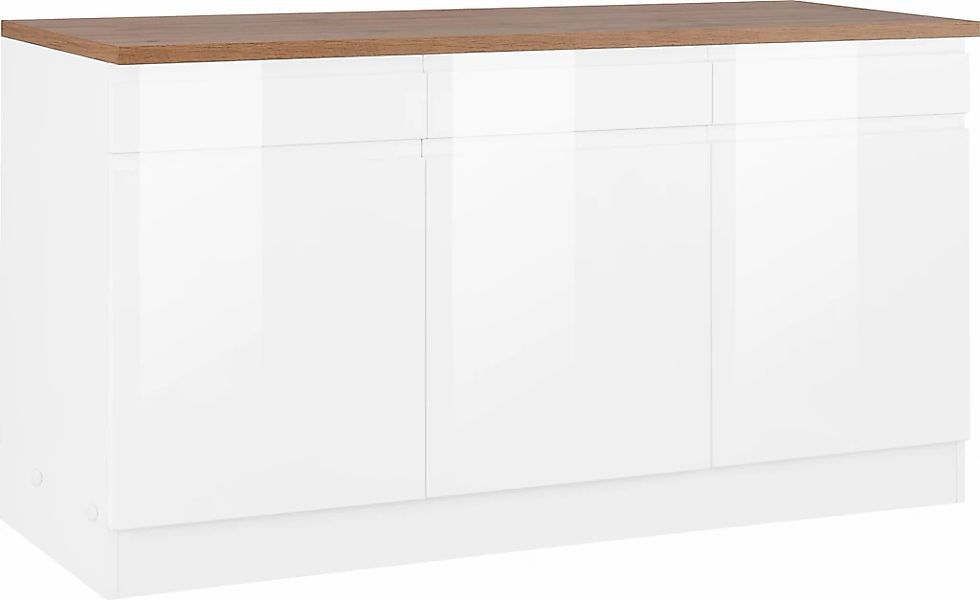 HELD MÖBEL Unterschrank "Virginia", 85 cm hoch, 150 cm breit, 3 Schubladen, günstig online kaufen