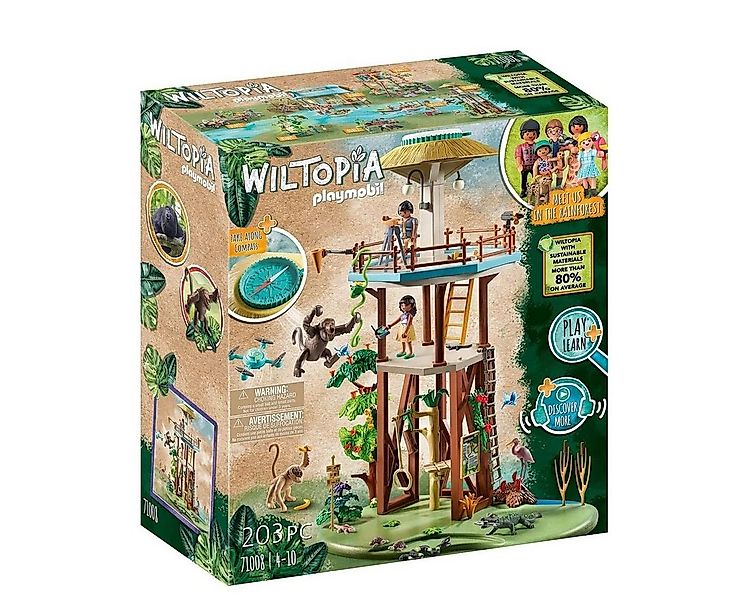 Playmobil® Spielwelt PLAYMOBIL® 71008 - Wiltopia - Forschungsturm mit Kompa günstig online kaufen