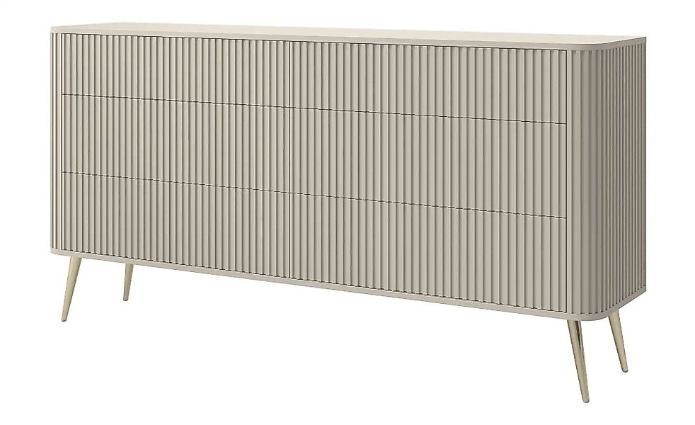 Sideboard  Ovarlo ¦ beige ¦ Maße (cm): B: 168 H: 83,8 Kommoden & Sideboards günstig online kaufen