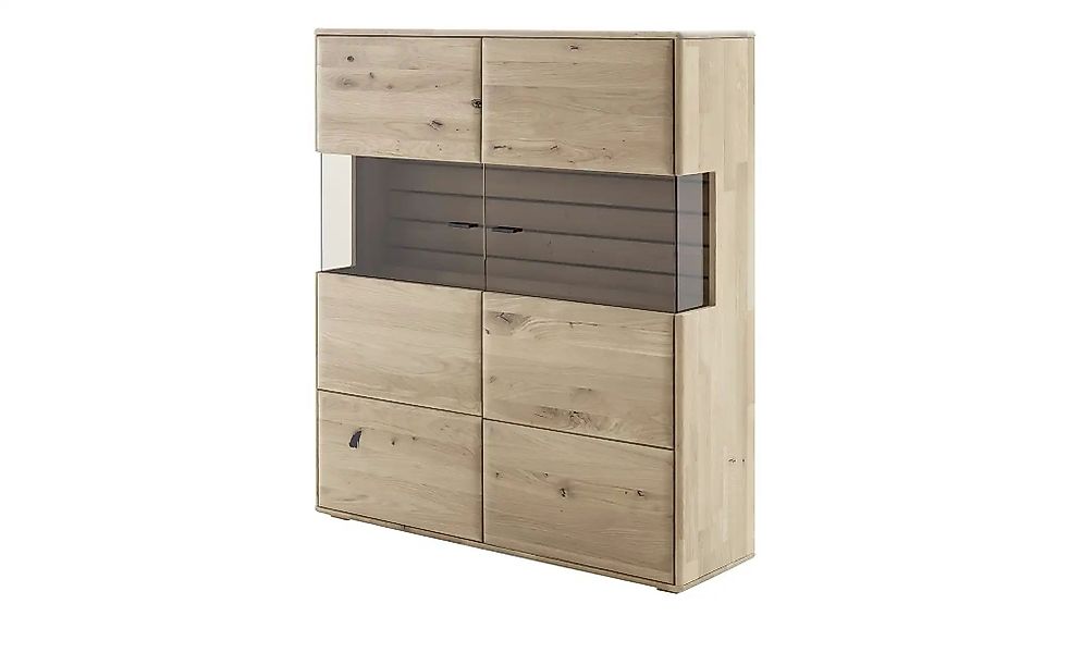 Woodford Highboard  Onna ¦ holzfarben ¦ Maße (cm): B: 124 H: 140 T: 37.0 Ko günstig online kaufen