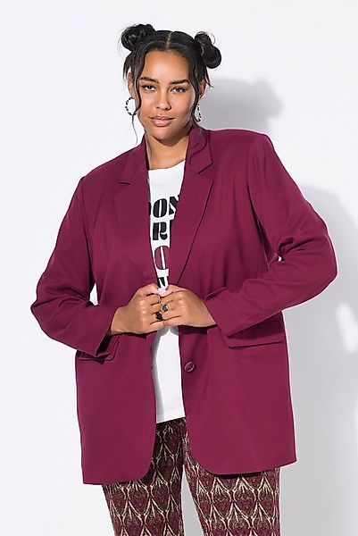 Studio Untold Blusenblazer Blazer oversized leicht elastisch einreihig günstig online kaufen