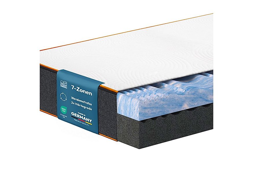 Kaltschaummatratze BOSS DUO H2/H3, H3/H4, H4/H5 individuelle Härtegrade, AR günstig online kaufen