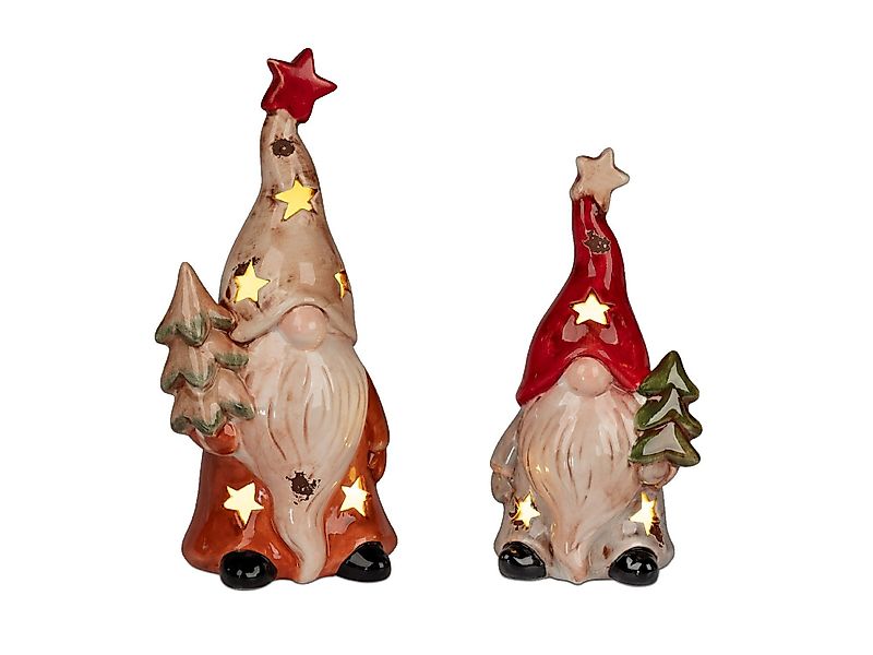 formano Dekofigur Winterzeit, Mit Timerfunktion, Mehrfarbig, günstig online kaufen