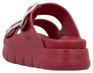 Rieker Pantolette, Plateau, Sommerschuh, Schlappen in günstig online kaufen
