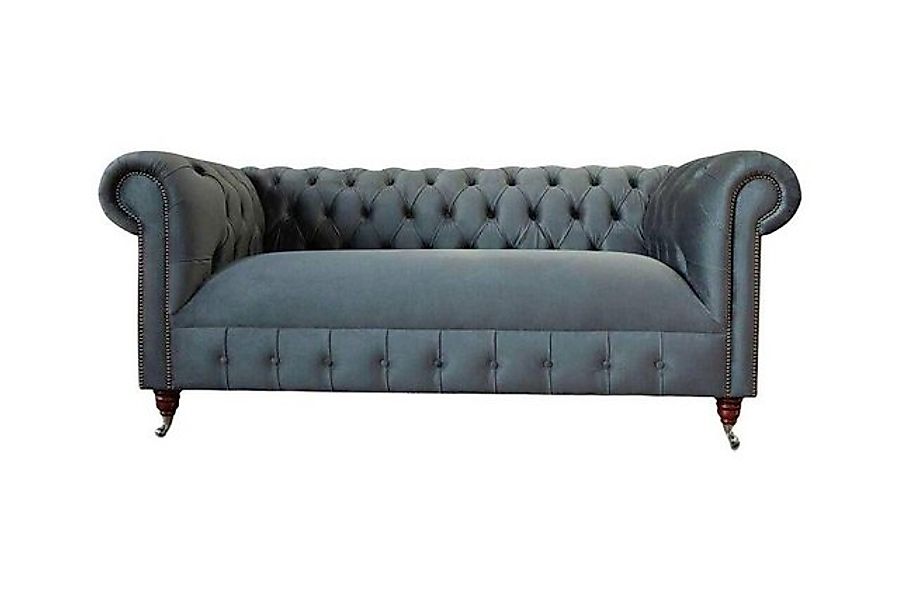 JVmoebel Sofa Chesterfield Textil Sofa 3 Sitzer Dreisitzer Luxus Möbel Desi günstig online kaufen