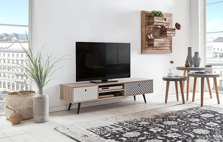 SIT Lowboard "Mailbox", mit Dekoroberflächen im Scandi Look, Shabby Chic, V günstig online kaufen