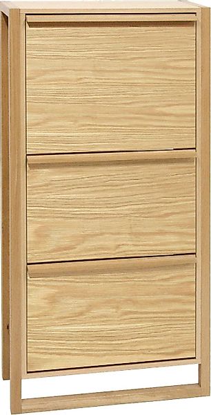 Woodman Schuhkommode "NewEst", Breite 67 cm, mit 3 Klappen, Holzfurnier aus günstig online kaufen