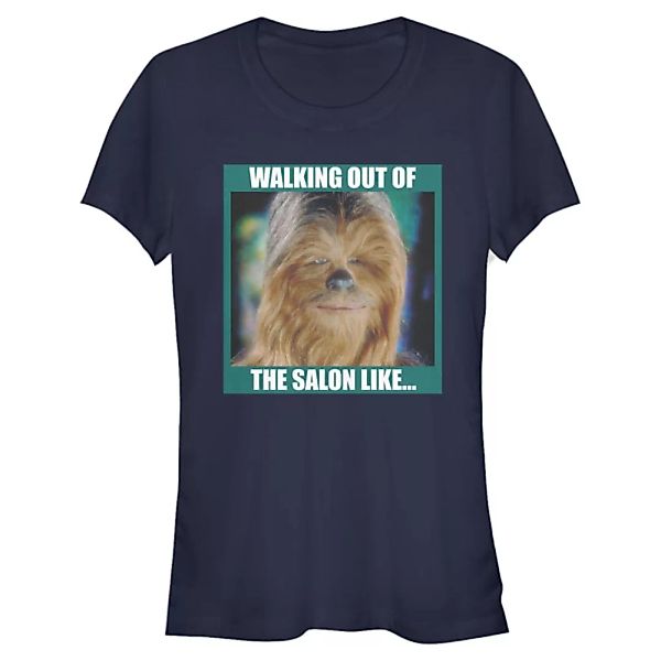 Star Wars - Chewbacca Walking Out The Salon - Frauen T-Shirt günstig online kaufen