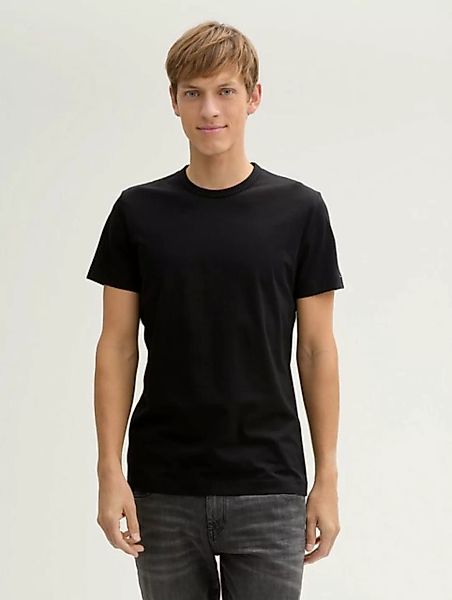 TOM TAILOR T-Shirt Slim Fit T-Shirt mit Stretch-Anteil günstig online kaufen