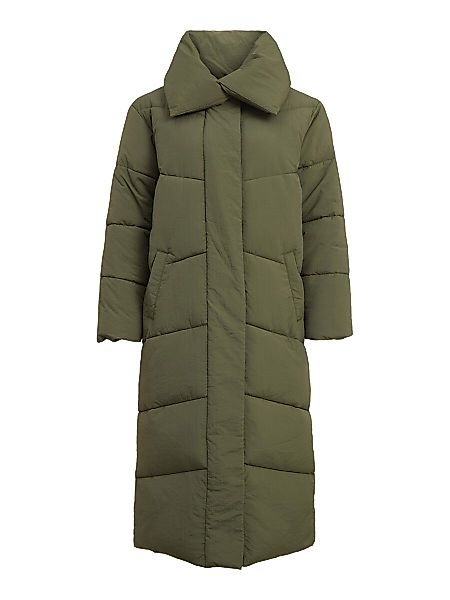VILA Gesteppte Mantel Damen Grün günstig online kaufen