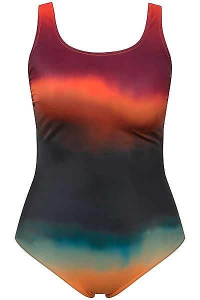 Ulla Popken Badeanzug Badeanzug Batikstreifen ohne günstig online kaufen
