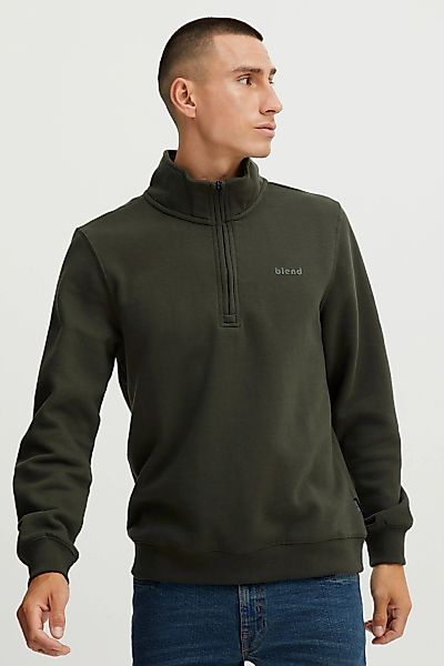 Blend Troyer "BHHalfzip" Stilvoller Sweat-Troyer mit Stehkragen günstig online kaufen
