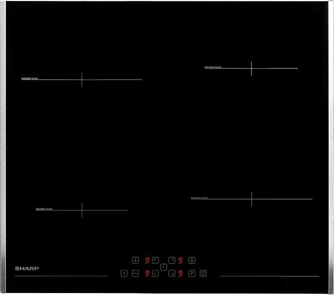 Sharp Induktions-Kochfeld "KH-6I19FT0K-EU" günstig online kaufen