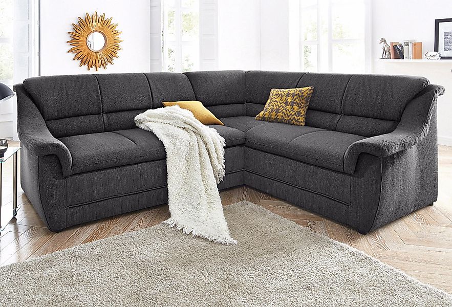 DOMO collection Ecksofa »Lale zeitlose Formensprache, komfortabel, L-Form«, günstig online kaufen