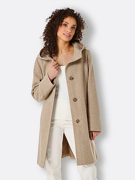 Manisa Allwetterjacke Wollmantel . günstig online kaufen