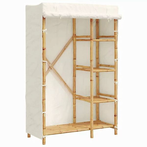 vidaXL Schrankmodule Kleiderschrank 110x45x170 cm Bambus günstig online kaufen