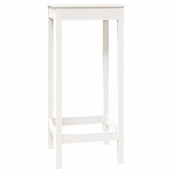vidaXL Esstisch, Bartisch Weiß 50x50x110 cm günstig online kaufen