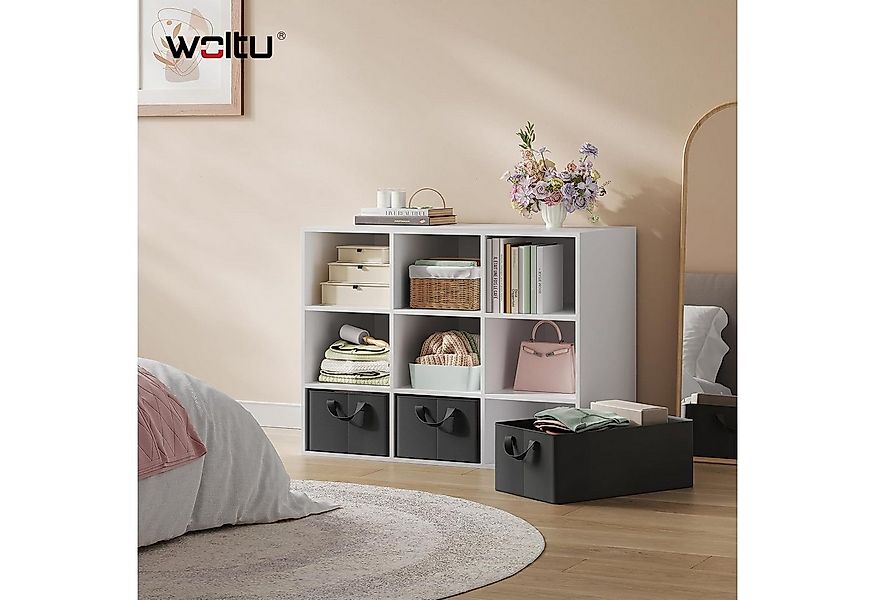 Woltu Aufbewahrungsbox (3 St), mit Griffen, für Schlafzimmer, Arbeitszimmer günstig online kaufen