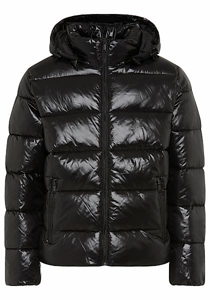 Calvin Klein Steppjacke, mit Kapuze, Kapuze, Regular Fit, glänzendes Materi günstig online kaufen