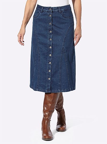 Witt A-Linien-Rock Jeans-Rock günstig online kaufen