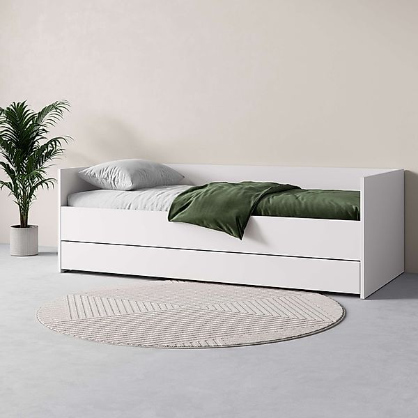 VOX Bett »SIMPLE Bettgestell mit Bettkasten und Zusatzbett, B/T/H: 95/205/6 günstig online kaufen