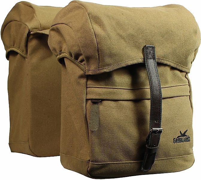 GREENLANDS BICYCLE BAGS Fahrradtasche "Greenlands Doppel Tasche Travel Canv günstig online kaufen