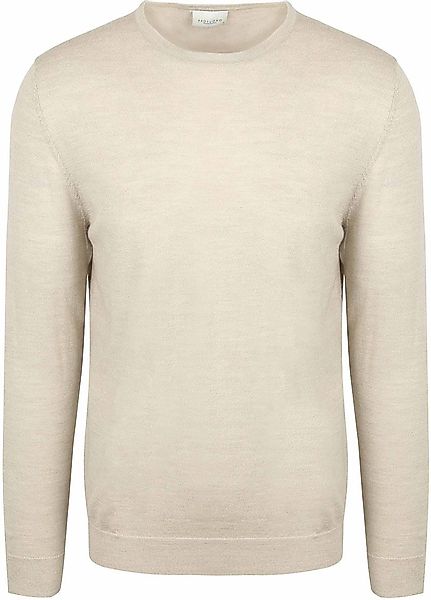 Profuomo Pullover Merinowolle Beige - Größe XXL günstig online kaufen