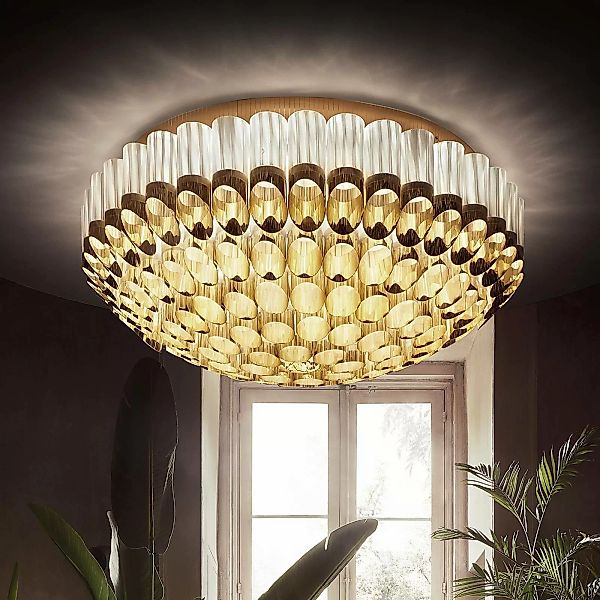 Slamp Odeon Ceiling Deckenleuchte, gold, Ø 102 cm günstig online kaufen