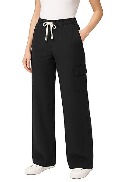 dy_mode Palazzohose Damen Cargo Palazzo Hose günstig online kaufen
