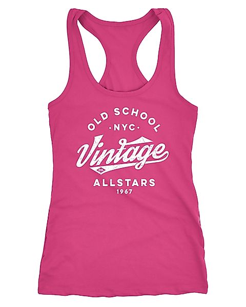 Neverless Tanktop Damen Tank-Top College Style günstig online kaufen