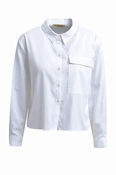 Smith & Soul Langarmbluse Short Shirt Collar Blouse günstig online kaufen