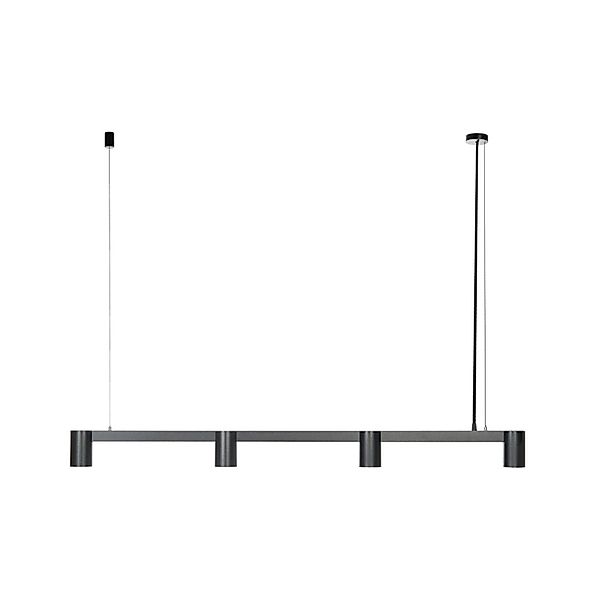 Arcchio Pendelleuchte Brinja 10008697 Modern in Schwarz aus Aluminium 4-fla günstig online kaufen