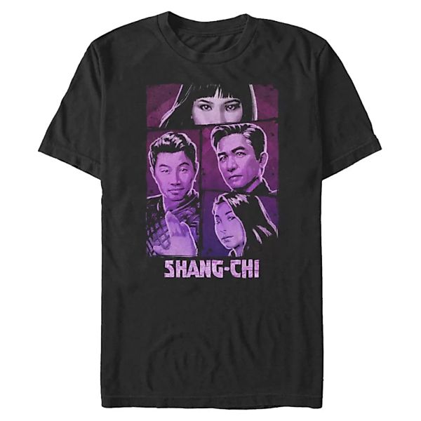Marvel - Shang-Chi - Gruppe Neon Panel Shang - Männer T-Shirt günstig online kaufen