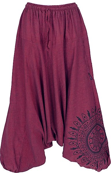 Guru-Shop Relaxhose Haremshose Pluderhose, Pumphose mit günstig online kaufen