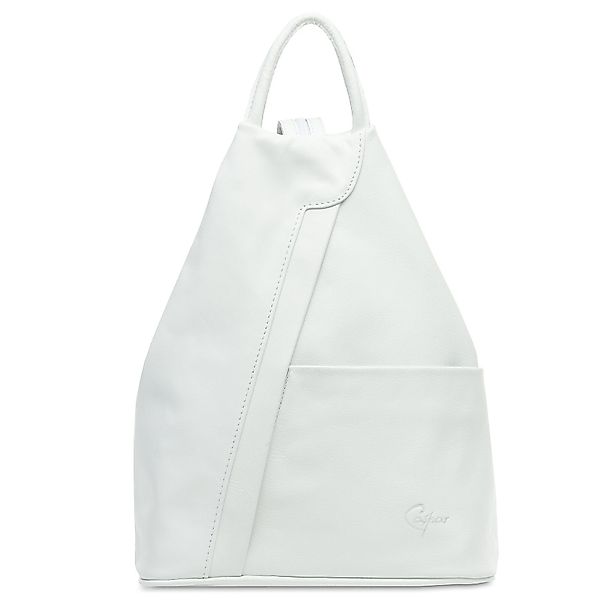 Caspar Cityrucksack 2in1 sportliche Leder Schultertasche günstig online kaufen