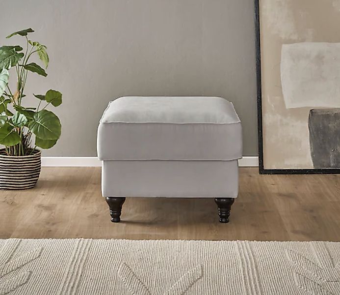 Home affaire Hocker »WESTMINSTER«, mit Federkern-Polsterung günstig online kaufen