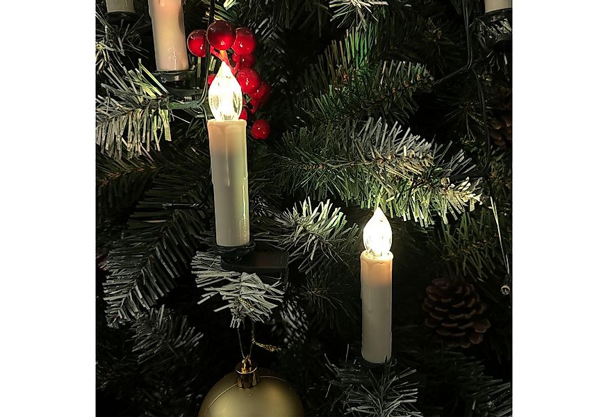 Gotoll LED-Kerze CH050BT_W 30/40/50er Dekorative Kerzen, Weihnachtsbaumkerz günstig online kaufen