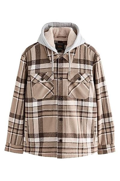 Next Hemdjacke Karierte Hemdjacke mit Teddyfutter günstig online kaufen