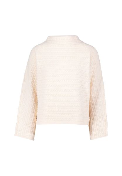 Zero Strickpullover Damen Pullover mit Zopfmuster günstig online kaufen