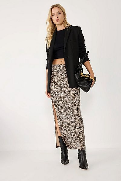 No Matter What Midirock Midirock mit Leopardenmuster und Schlitz günstig online kaufen