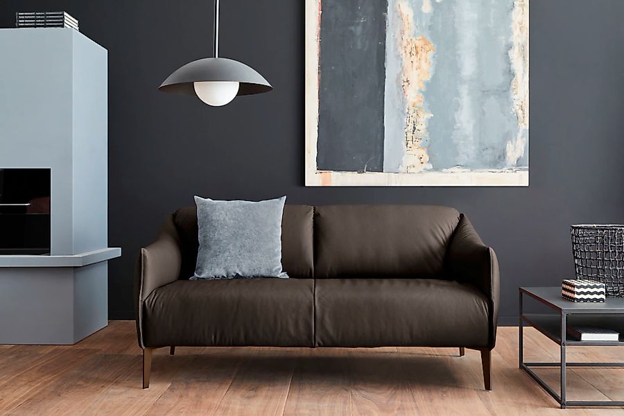 W.SCHILLIG 2,5-Sitzer "sally" mit Metall-Winkelfüßen in Bronze pulverbeschi günstig online kaufen