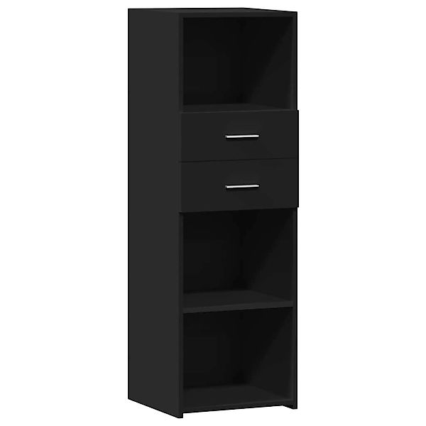 vidaXL Highboard Schwarz 40x42,5x124 cm Holzwerkstoff 846160 günstig online kaufen