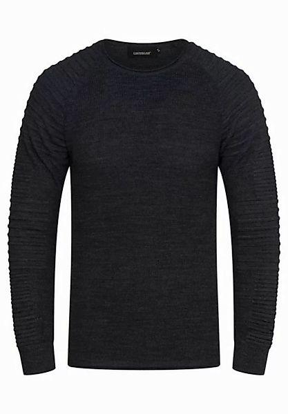 CARISMA Strickpullover CRHAMAR Feinstrick mit Biker-Steppung günstig online kaufen